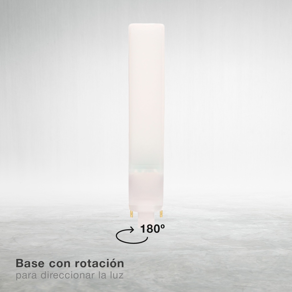 Bombilla LED PL 9W G24 4000K