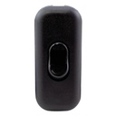 Interruptor de paso 6A Negro